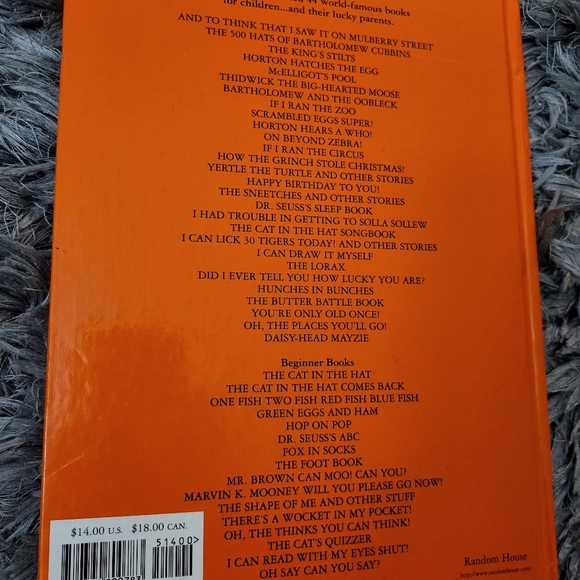 Dr. Suess "Horton Hears A Who" Lg Hardcover - Picture 5 of 5